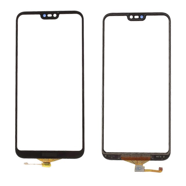 k2C For Huawei P20 Lite Nova 3e Digitizer Touch Screen Glass Part u0X - Black