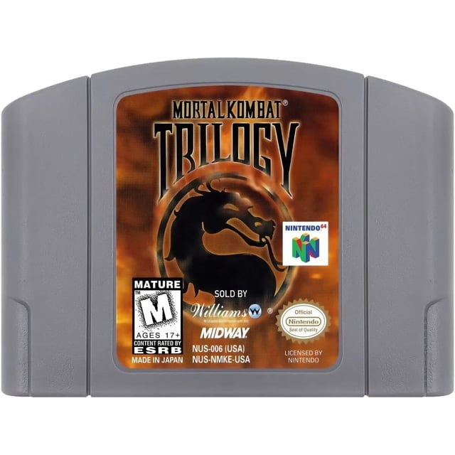 Mortal Kombat Trilogy N64 Estándar Físico Nuevo