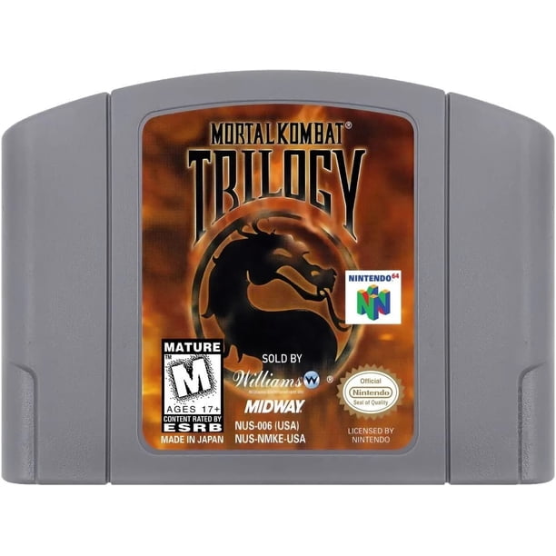 Mortal Kombat Trilogy N64 Estándar Físico Nuevo