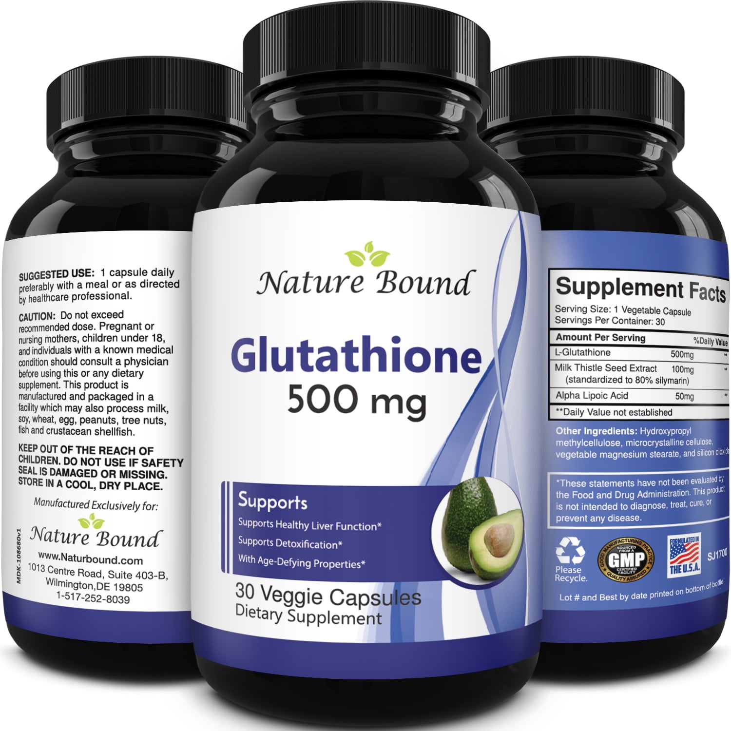 Reduced Glutathione Whitening Pills Lighten Skin Amino Acids