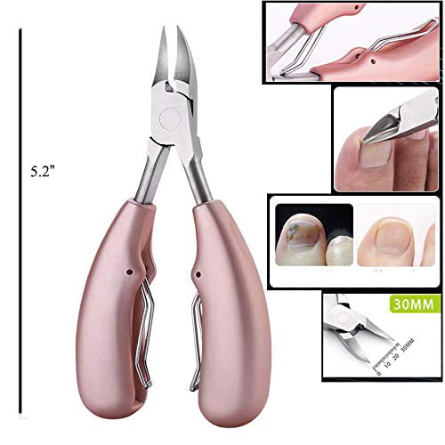 RONAVO Professional Toenail Clippers for Thick Nails for Seniors - Thick Toenail  Clippers for Men - Large Handle for Easy Grip + Sharp