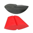 thumbnail image 4 of Tablas de equilibrio profesionales de 2 piezas para ejercicios de pilates y yoga. Negro y rojo, 4 of 9