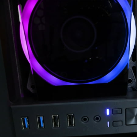 CLX - SET Gaming Desktop - AMD Ryzen  5 3600 - 8GB Memory - NVIDIA GeForce GTX 1650 - 480GB SSD - Black/RGB