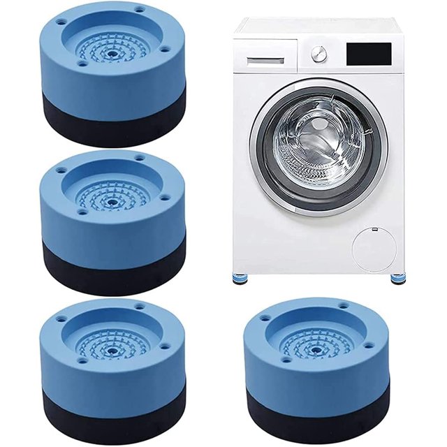 4 Pieces Antivibration pads，Antivibration pads Washing machine vibration dampening pads, Anti