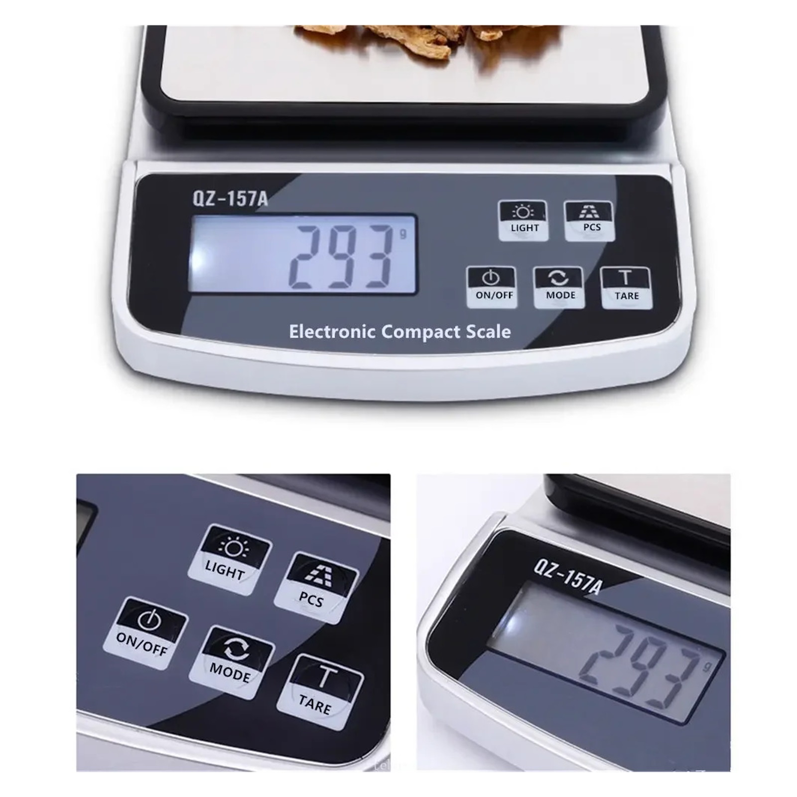 Electronic Kitchen Scale USB Charge Precision Balance Food Scale Household Coffee Smart Digital