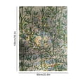 thumbnail image 3 of Leaf Stained Glass Window Film, Decorative Privacy Cling, Sun Blocking Heat Control Cover, Removable Home Office Vinyl, 23.6x39.3 Inches, 3 of 6