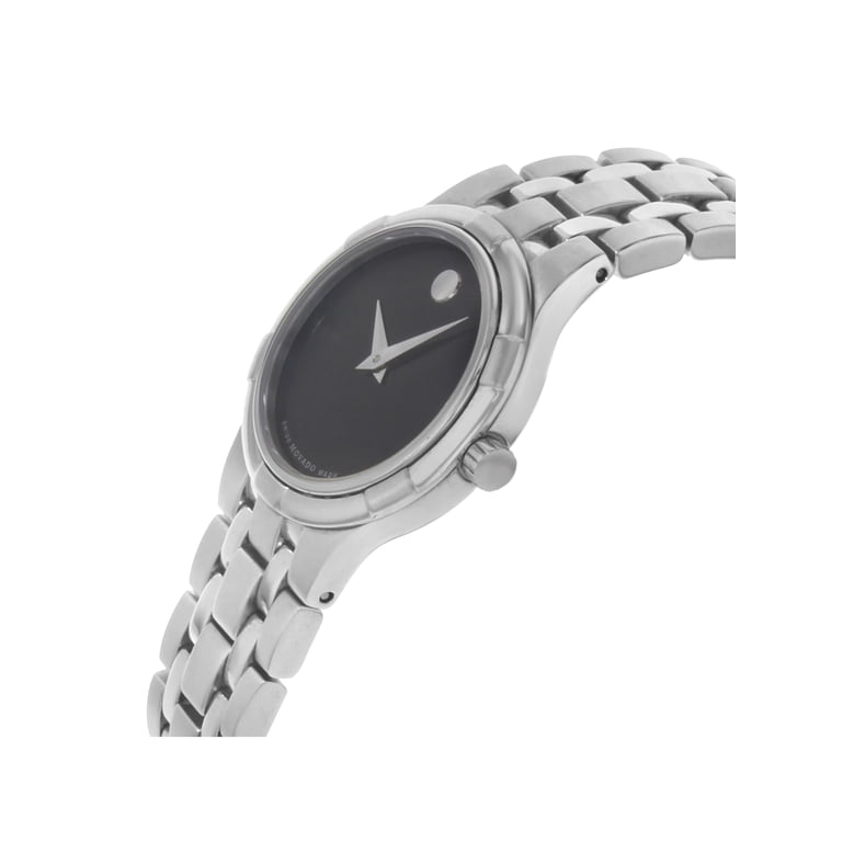 Movado Metio Diamond Black Dial Steel Ladies watch MOVADO Automatic Diamonds Women main image 2