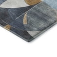 thumbnail image 3 of Addison Rugs Mayfield Premium Machine Washable Transitional Geometric Blue Rectangle Rug, 10' x 14', 3 of 6