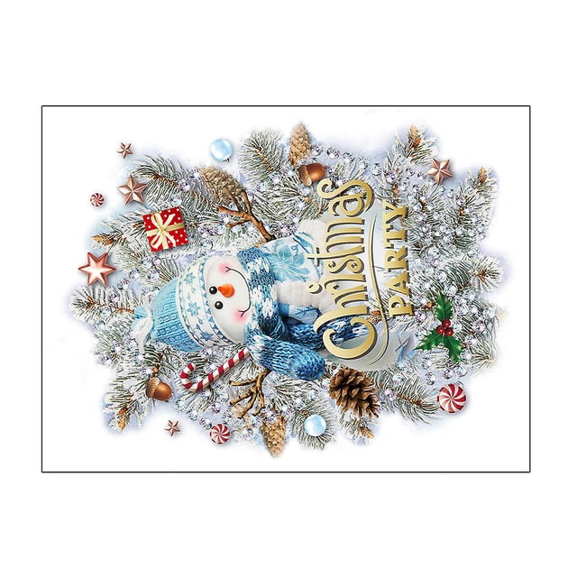Christmas Wall Window Stickers Marry Christmas Decoration Xmas Tree Snowman Ornaments Decals New Year 2022