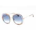 thumbnail image 3 of Missoni MIS 0034/S 0Y9M DG Women's Azure Havana Pink Sunglasses, 3 of 4
