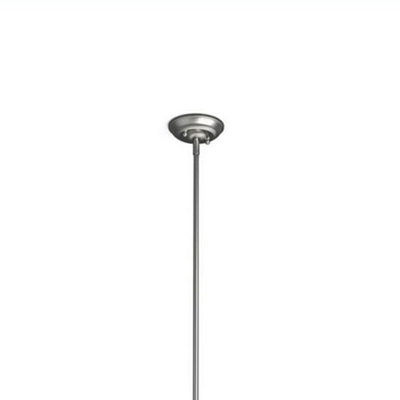 Contemporary Hanging Lights - Philips Veccia Hanging Ceiling Suspension 3 Light Glass Pendant Fixture, Grey
