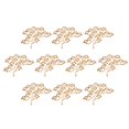 thumbnail image 2 of 10 Piezas en Blanco Ajuste de La Joyería Del árbol de Pino de de Imitación de Cristal Diamante Flatback - Joyería Nupcial Del Pelo de La Bod tal se describe Baoblaze Botón de diamantes de imitación de cristal, 2 of 7