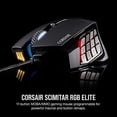 thumbnail image 2 of Mouse Gamer Corsair  Scimitar RGB Elite LED Sensor Óptico, 2 of 2