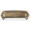 thumbnail image 4 of Alno A429-PB Nicole Cabinet Cup Pull Polished Brass, 4 of 6