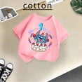 thumbnail image 2 of Marca Kawaii Disney Stitch Camiseta de algodón para niños Camiseta con número para bebé Regalo de cumpleaños Camiseta para niño Ropa informal de moda para niños y niñas, 2 of 5
