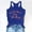Blue, variant on Women's Tanks Day Drikin Summer Letter Printed Round Neck Sleeveless Tank Top for Women Army Green M