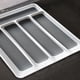 thumbnail image 4 of Cajón Con Cinco Compartimentos Y Bandeja Para Tenedores. Bandeja De Plástico Para Guardar Cubiertos Y Tenedores. Bandeja De Plástico Para Cubiertos., 4 of 8