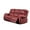 Red, variant on Red Motion Reclining Countryside - Tight Seat Cushion, Foam Filled, Synthetic Leather, 3, 220lbs Weight Limit, Cozy Pillow Top Armrest Townhouse & Back Cushions, Pocket Spring, Pu Capacity,