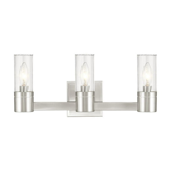 Livex Lighting Midtown Bath Light in Brushed Nickel
