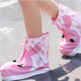 thumbnail image 3 of 1 Pair Kids' Shoe Cover Cartoon Waterproof Non-skid Boot Cover Rain Shoe Cover, 3 of 9