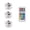 3pcs, variant on 1-10pcs IP65 Waterproof Submersible LED Lights Remote Control LED Tea Mini Lights Underwater Lamp For Wedding Party Vase Decor ,Low Energy