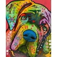 thumbnail image 2 of Dean Russo Collection 26x32 Black Ornate Wood Framed with Double Matting Museum Art Print Titled - Mastiff, 2 of 4