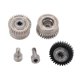thumbnail image 1 of Engranaje Impulsor Del Extrusor, 60HRC Kit De Engranajes Del Extrusor De Alta Dureza Acero Endurecido Chapado En Níquel Con 2 Tornillos Para K1 K1C K1 Máximo, 1 of 7