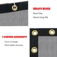 thumbnail image 6 of Bibana 6ft x 50ft Privacy Fence Screen Windscreen Shade Cloth for Garden and Balcony - Gray, 6 of 6