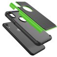 thumbnail image 6 of Tekcoo For iPhone XR Case / (6.1") iPhone XR Cute Case, [Tmajor] Shock Absorbing [Green] Rubber Silicone & Plastic Scratch Resistant Bumper Grip Rugged Sturdy Hard Cases Cover, 6 of 6
