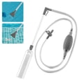 thumbnail image 2 of YAOMOBB Siphon Vacuum Cleaner Swimming Pool Vacuum Cleaner Clear Siphon Hose Adjustable Valve Detachable Nozzle Adapters, 2 of 7
