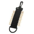 thumbnail image 3 of Golf Tee Holder, Premium Bambusoideae Material, Nylon Tee Bag, 10 Tees Included, Multifunction with Hook for Belt, 3 of 7