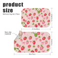 thumbnail image 3 of Strawberry and Bow Pink Pattern Bath Mat Set Of 2,Non-Slip Rug for Bathroom,Kitchen,Bedroom,Entrance, 30x17 and 23.5x15.7 Inches, 3 of 5