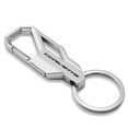 thumbnail image 2 of iPick Image for Chevrolet Corvette C7 Silver Carabiner-style Snap Hook Metal Key Chain, Official Licensed, 2 of 5