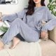 thumbnail image 1 of Conjunto de pijama de franela de pato para mujer, ropa de dormir de felpa con patrón kawaii, jersey de terciopelo a la moda, Invierno, 1 of 4