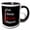 Black/White, variant on 3drose, Eat Sleep Write Repeat Funny Author Design with Classic Pen., 15oz Mug