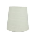 thumbnail image 5 of MERIVILLE Linen Clip-On Chandelier Lamp Shades, 4 x 5 x 5 in, Eggshell, Set of 5, 5 of 5