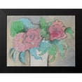 thumbnail image 2 of Maria, Robin 18x14 Black Modern Framed Museum Art Print Titled - Delicate Treasure I, 2 of 5