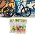 thumbnail image 2 of Unique Bargains 100 Pcs Universal Colorful Plastic Clip Spoke Bead Bicycle Decor for Bike, 2 of 5