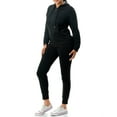 thumbnail image 6 of Women's Tracksuit Set 2 Piece Warm Fleece Lined Track Suits Outfits - Full Zip Hoodie Jogger Sweat Suits, 6 of 7