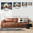 thumbnail image 5 of Happy Halloween Vampire Poodle BOO with Pumpkins Fun and Spooky Horizontal Matte Canvas Poster Poodles Dog Lover Gifts Idea Wall Art Home Decor - 00018, 5 of 5
