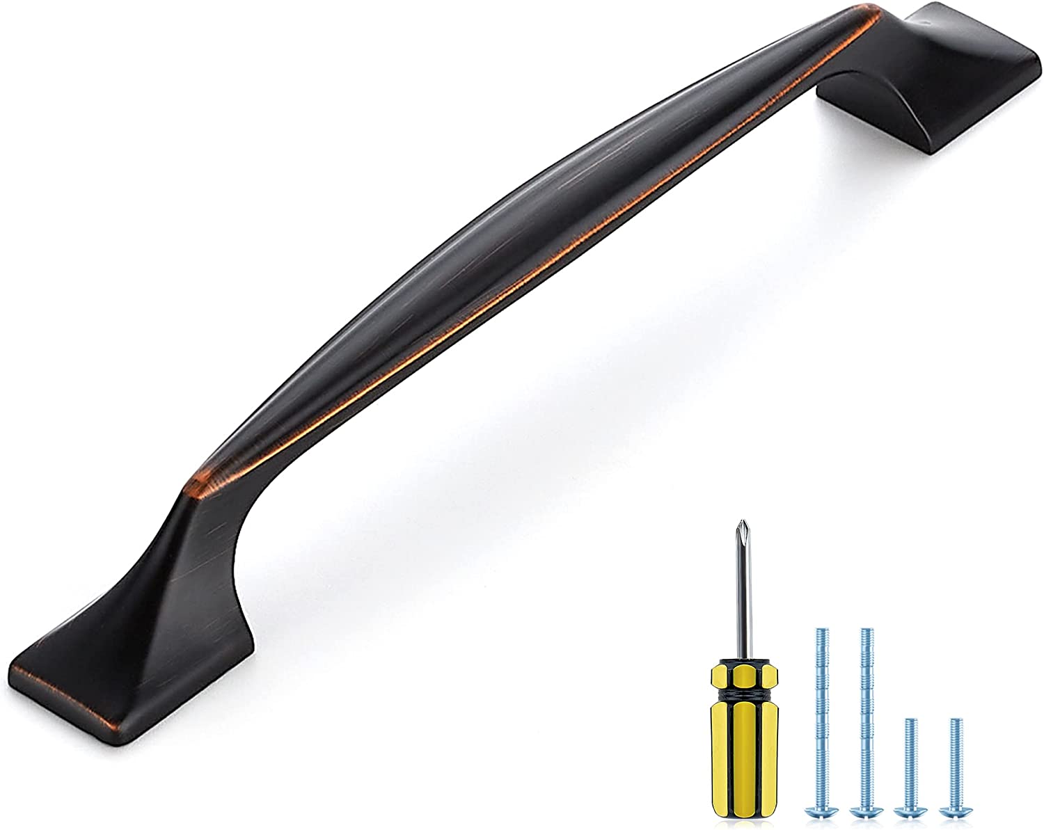 Zoizocp 10 Pack Handles Oil Rubbed Bronze Pulls 5 Inch