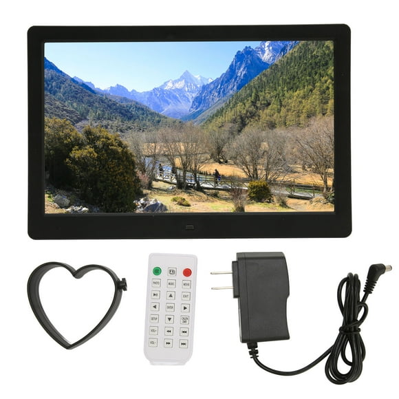 Digital Photo Frame,Digital Photo Frame 13 Music Digital Picture Frame Electronic Picture Frame Seamless Integration