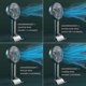 thumbnail image 4 of Handventilator Tragbarer Mini Ventilator Mit 4 Windgeschwindigkeit Und Aufladbarem Akku, Usb Ventilator Hand Ventilatoren Fr Reisen, Bro, Zuhause, Dra, 4 of 4