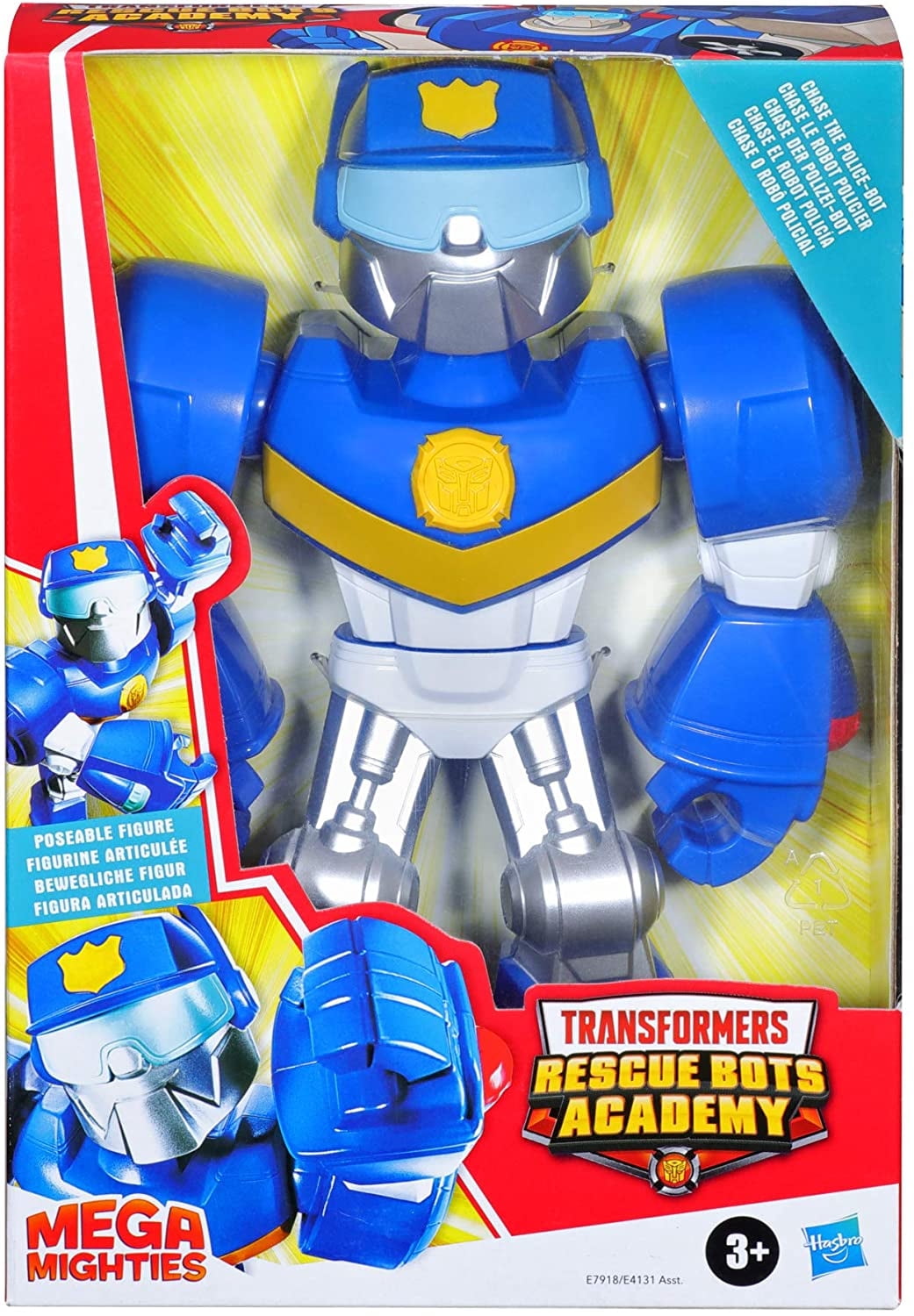 Transformers Rescue Bots Academy Bumblebee – 25,4 Cm Große Actionfigur, Mit 3 Gelenken, Für Kinder Ab 3 Jahren
