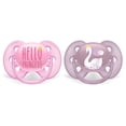 thumbnail image 2 of Philips Avent Ultra Soft Pacifier, Months, 4 Pieces, 2 of 5