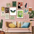 thumbnail image 6 of 15 Pcs Eclectic Wall Decor, Modern Eclectic Home Decor, Retro Maximalist Decor Aesthetic, Vintage Eclectic Wall Art Prints, Colorful Boho Gallery Wall Prints for Bedroom Dorm (Unframed), 6 of 7