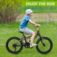 thumbnail image 5 of 20-24 inch Bike,6-Speed Mountain Bike for Men Women Boys Girls,Comfort Saddle,Yellow, 5 of 9