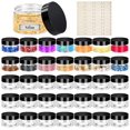 thumbnail image 1 of Frascos de plástico Hajoyful de 60 ml con tapas, 36 unidades, transparentes, 2 onzas, 1 of 7