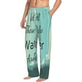 thumbnail image 2 of Xecao Not All Those Who Wander Are Lost1 Men's Straight Lounge Pajama Pants: The Ultimate in Comfortable Sleepwear, 2 of 9