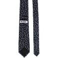 thumbnail image 3 of Ascentix Metallic Flowers and Leaves Necktie, 3 of 4
